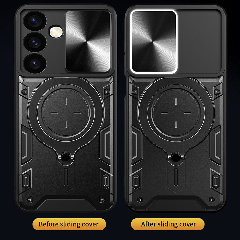 Husa pentru Oppo A5 Pro 4G / A5 Pro, Techsuit, CamGuard Pro, Neagra