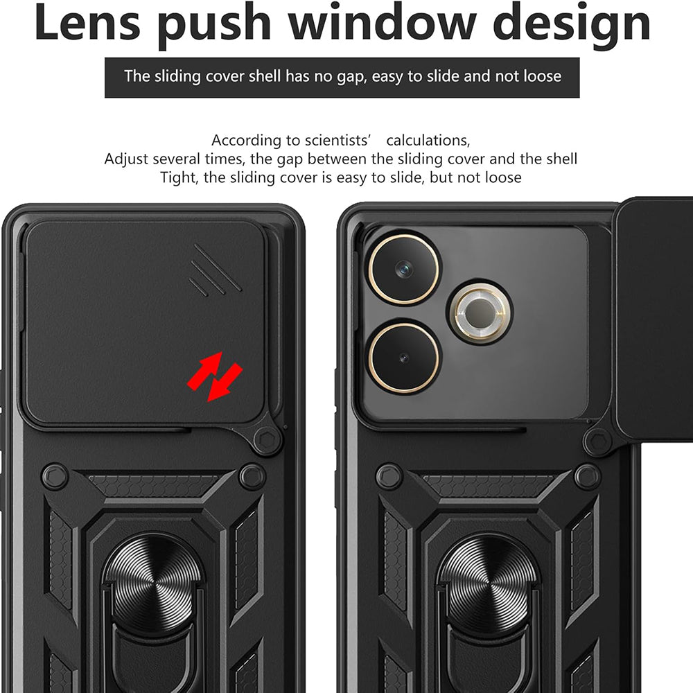 Husa pentru Oppo A5 Pro 4G / A5 Pro, Techsuit, CamShield, Albastra