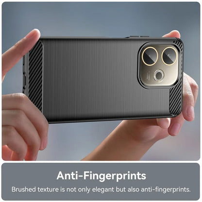 Husa pentru Oppo A5 Pro 4G / A5 Pro, Techsuit, Carbon, Neagra
