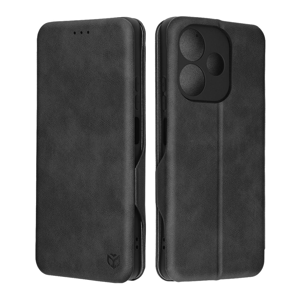 Husa pentru Oppo A5 Pro 4G / A5 Pro, Techsuit, Safe Wallet Plus, Neagra