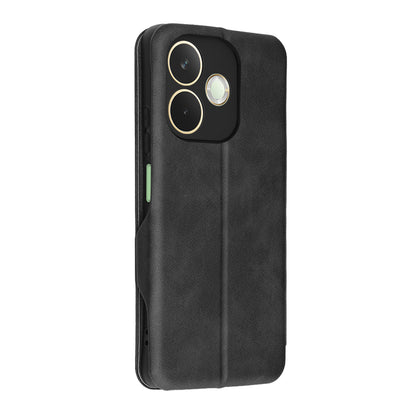 Husa pentru Oppo A5 Pro 4G / A5 Pro, Techsuit, Safe Wallet Plus, Neagra