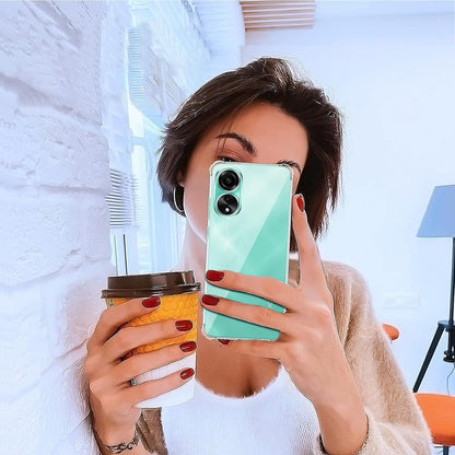 Husa pentru Oppo A58 4G, Techsuit, Shockproof Clear, Transparenta