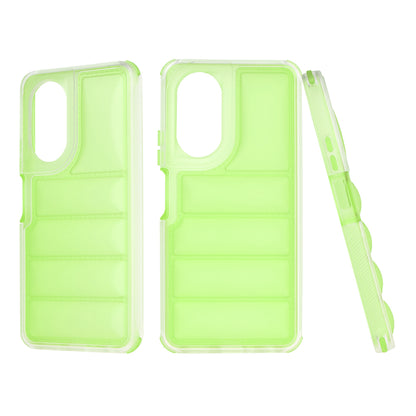 Husa pentru Oppo A58 4G, Techsuit, Wave Shield, Verde