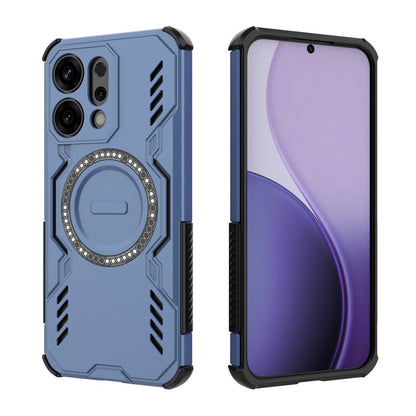 Husa MagSafe pentru Oppo A6 Pro 5G / A6 Pro 4G, Techsuit, ArmorMag, Albastra