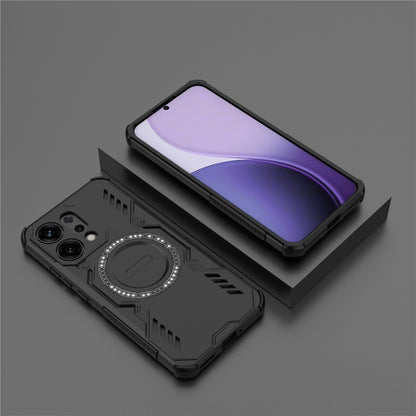 Husa MagSafe pentru Oppo A6 Pro 5G / A6 Pro 4G, Techsuit, ArmorMag, Neagra