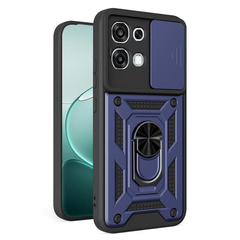 Husa pentru Oppo A6 Pro 5G / A6 Pro 4G, Techsuit, CamShield, Albastra