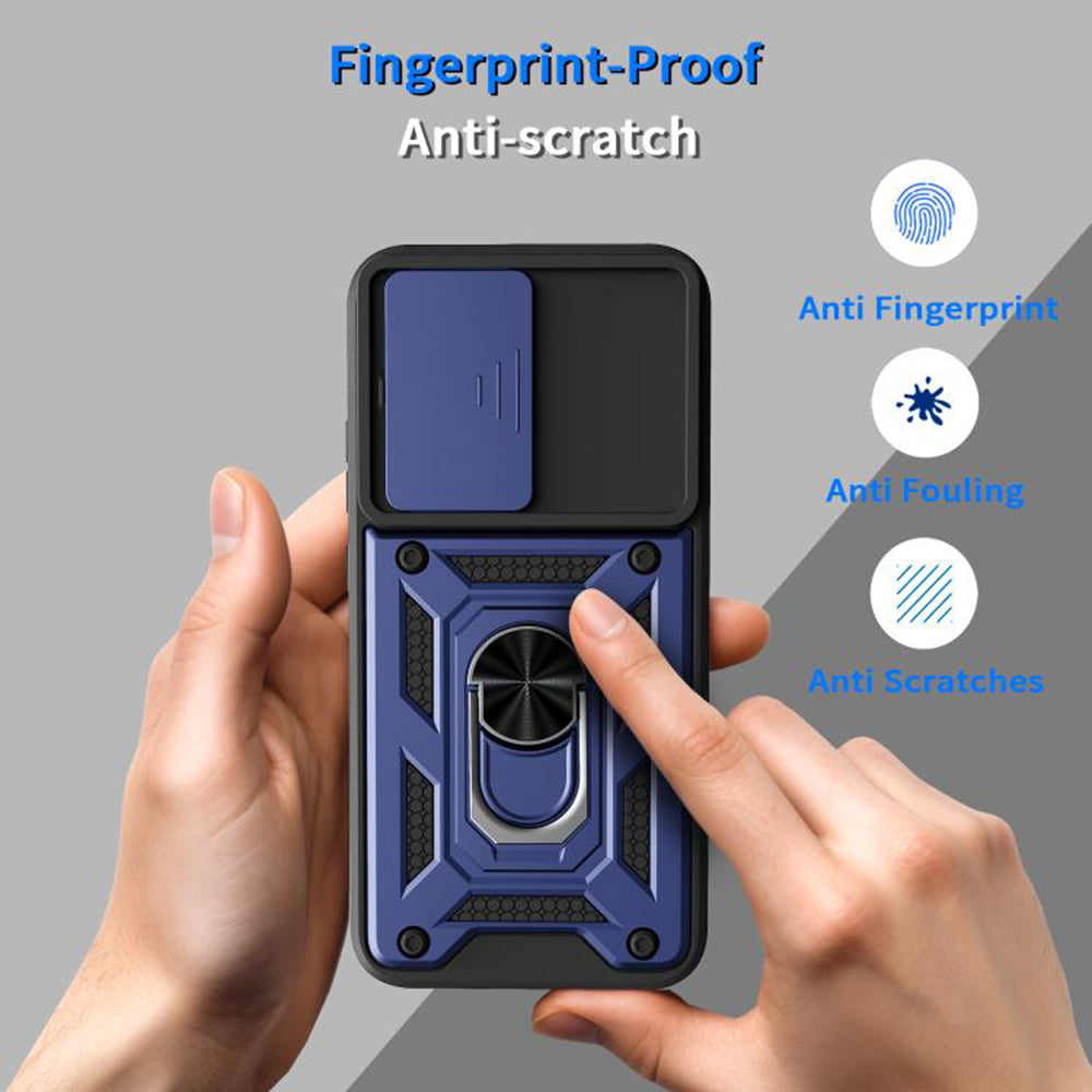 Husa pentru Oppo A6 Pro 5G / A6 Pro 4G, Techsuit, CamShield, Albastra