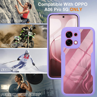 Husa pentru Oppo A6 Pro 5G / A6 Pro 4G, Techsuit, ColorVerse 360, Mov