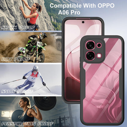 Husa pentru Oppo A6 Pro 5G / A6 Pro 4G, Techsuit, ColorVerse 360, Neagra