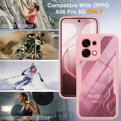 Husa pentru Oppo A6 Pro 5G / A6 Pro 4G, Techsuit, ColorVerse 360, Roz