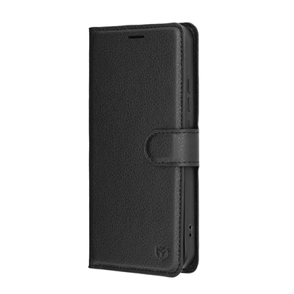 Husa pentru Oppo A6 Pro 5G / A6 Pro 4G, Techsuit, Leather Folio, Neagra