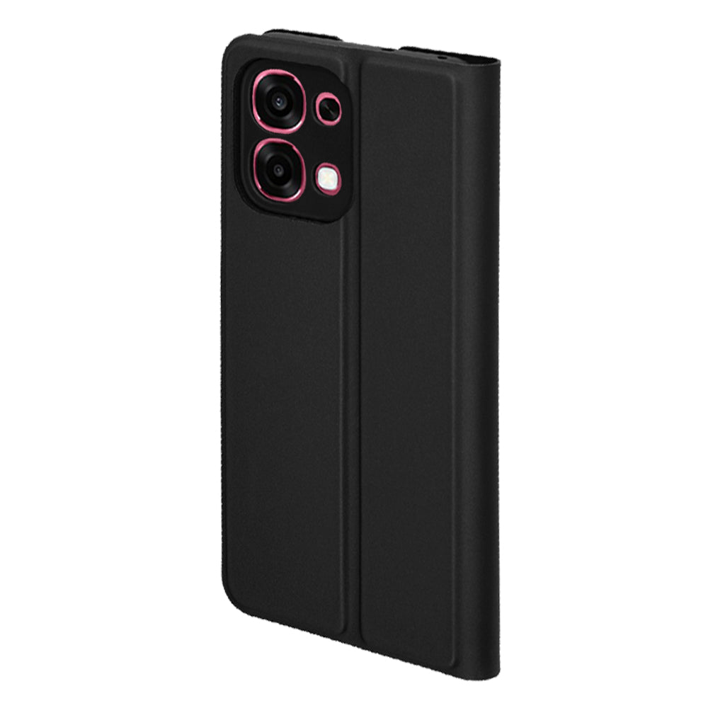 Husa pentru Oppo A6 Pro 5G / A6 Pro 4G, Techsuit, Magskin Book, Neagra