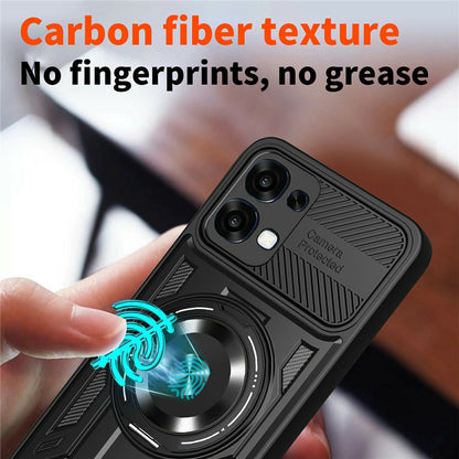 Husa pentru Oppo A6 Pro 5G / A6 Pro 4G, Techsuit, RuggedCam, Gri
