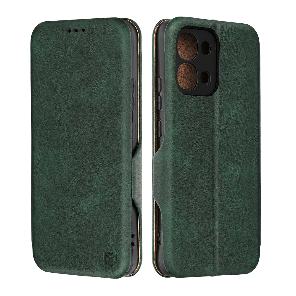 Husa pentru Oppo A6 Pro 5G / A6 Pro 4G, Techsuit, Safe Wallet Plus, Verde