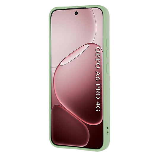 Husa pentru Oppo A6 Pro 5G / A6 Pro 4G, Techsuit, SoftFlex, Verde Deschis