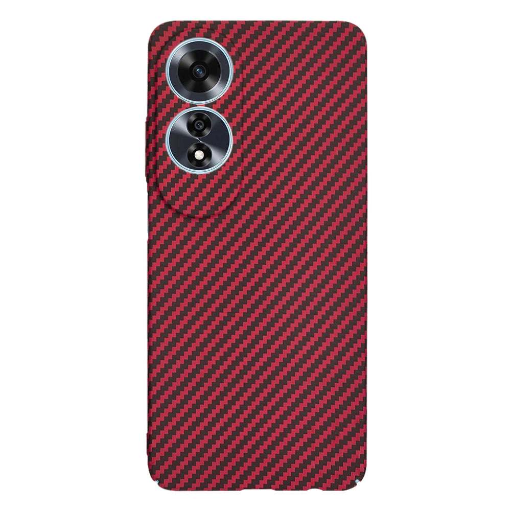 Husa pentru Oppo A60, Techsuit, Carbonite FiberShell, Rosie