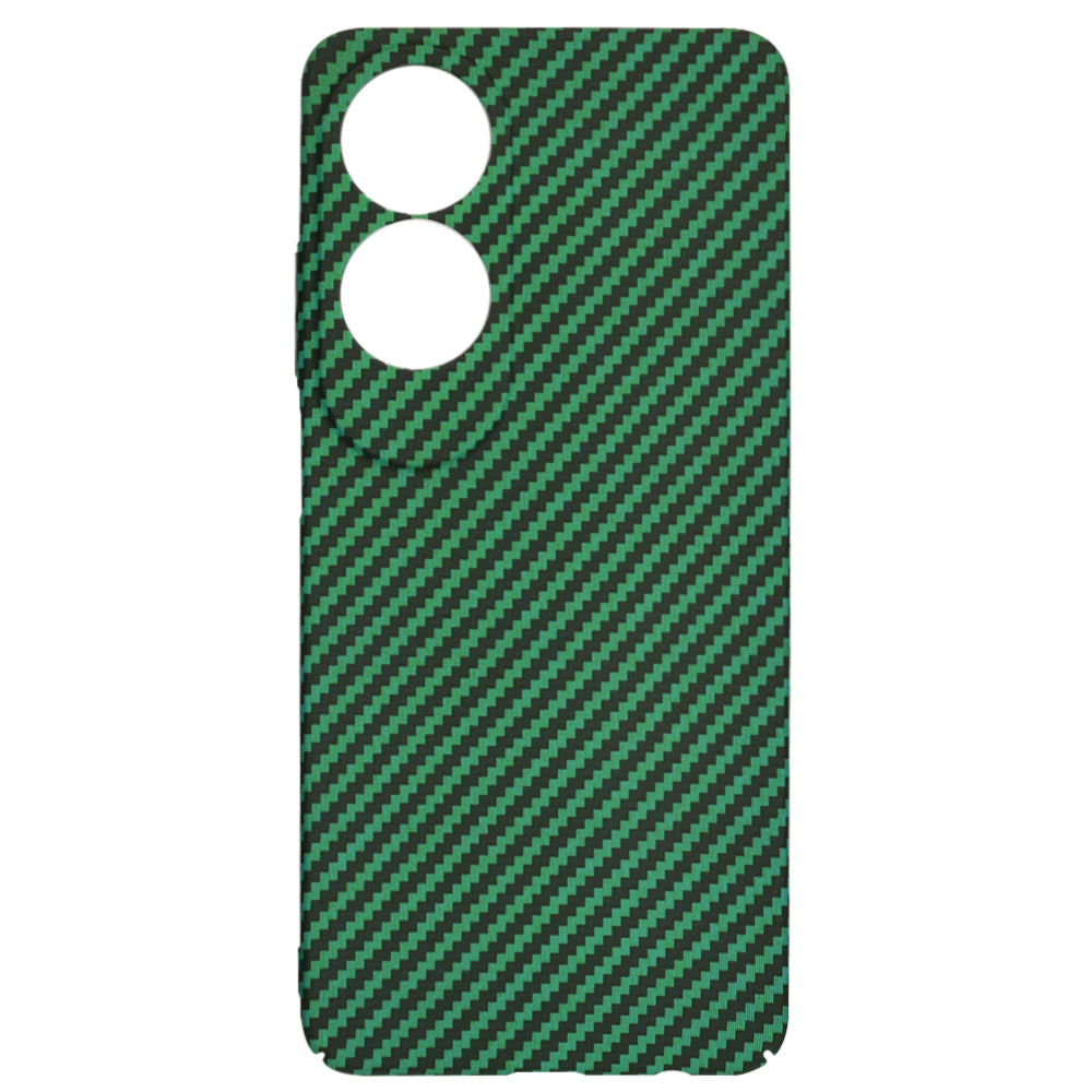 Husa pentru Oppo A60, Techsuit, Carbonite FiberShell, Verde