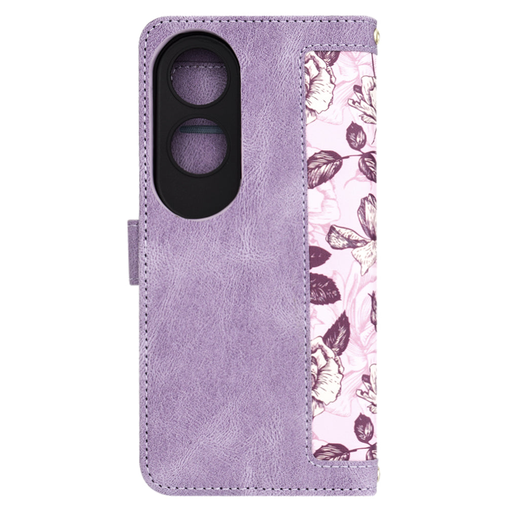 Husa pentru Oppo A60, Techsuit, FlipCraft, Mov