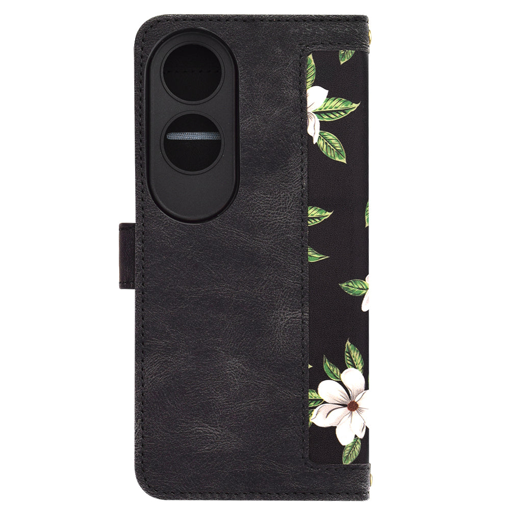 Husa pentru Oppo A60, Techsuit, FlipCraft, Neagra
