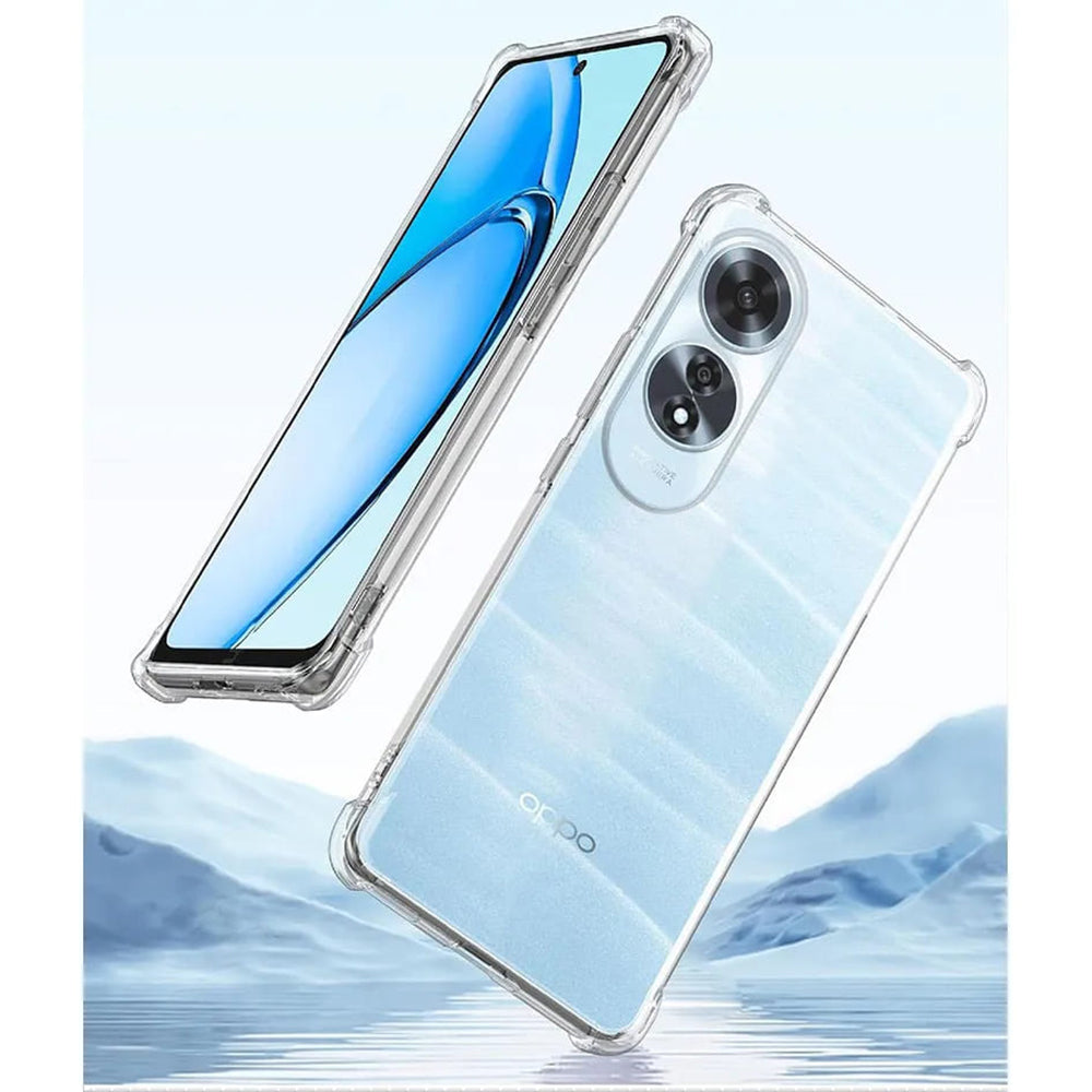 Husa pentru Oppo A60, Techsuit, Shockproof Clear, Transparenta