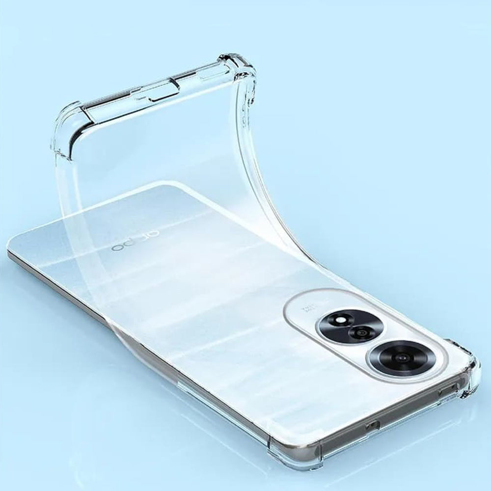 Husa pentru Oppo A60, Techsuit, Shockproof Clear, Transparenta