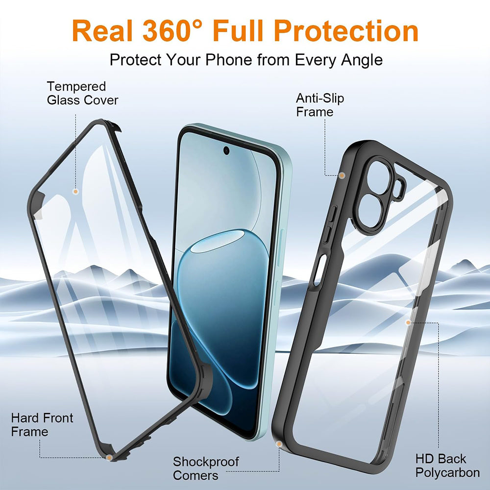 Husa pentru Oppo A6k 4G / A6x 4G / A6x, Techsuit, ColorVerse 360, Albastra
