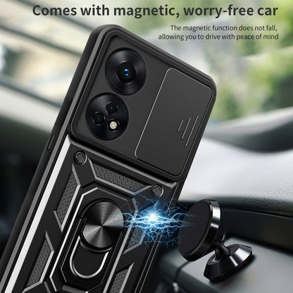 Husa pentru Oppo A78 4G, Techsuit, CamShield, Verde