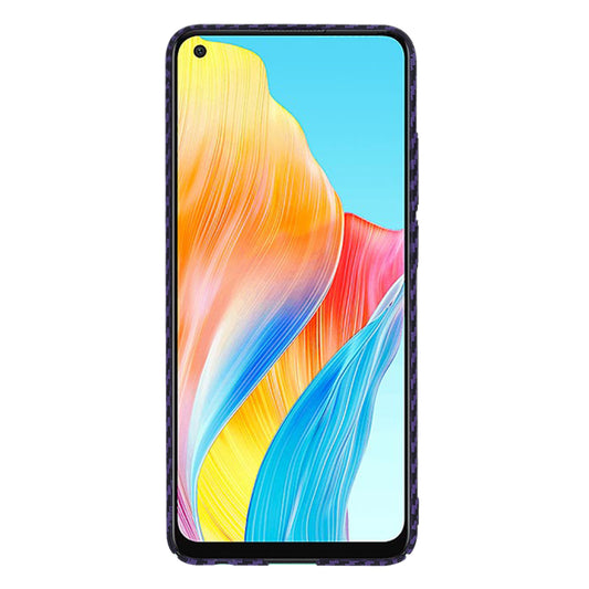 Husa pentru Oppo A78 4G, Techsuit, Carbonite FiberShell, Mov
