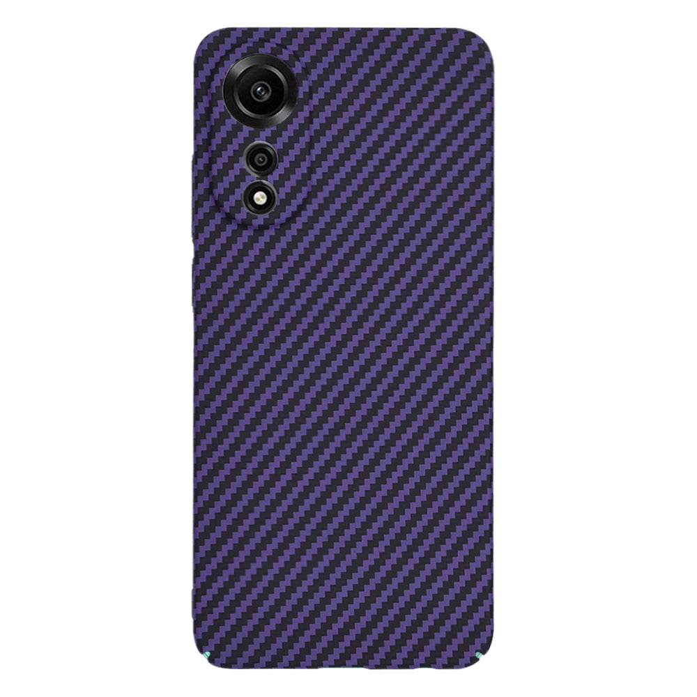 Husa pentru Oppo A78 4G, Techsuit, Carbonite FiberShell, Mov