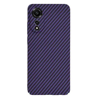 Husa pentru Oppo A78 4G, Techsuit, Carbonite FiberShell, Mov
