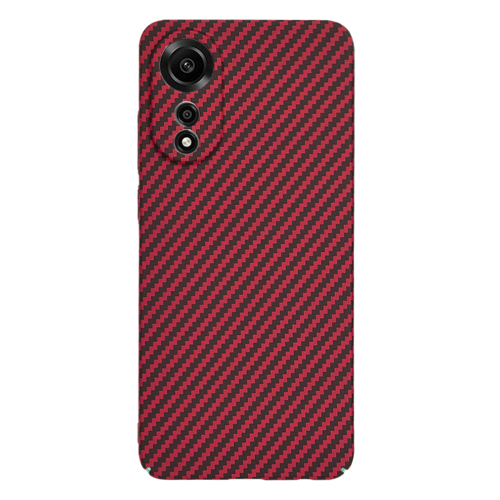 Husa pentru Oppo A78 4G, Techsuit, Carbonite FiberShell, Rosie