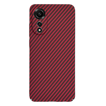 Husa pentru Oppo A78 4G, Techsuit, Carbonite FiberShell, Rosie