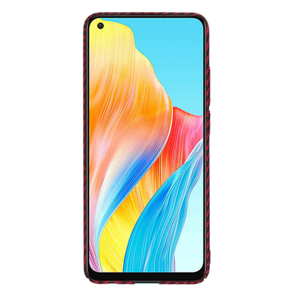 Husa pentru Oppo A78 4G, Techsuit, Carbonite FiberShell, Rosie