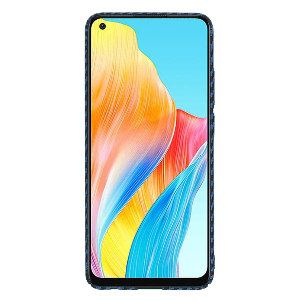 Husa pentru Oppo A78 4G, Techsuit, Carbonite FiberShell, Turcoaz