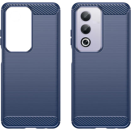 Husa pentru Oppo A80, Techsuit, Carbon, Albastra