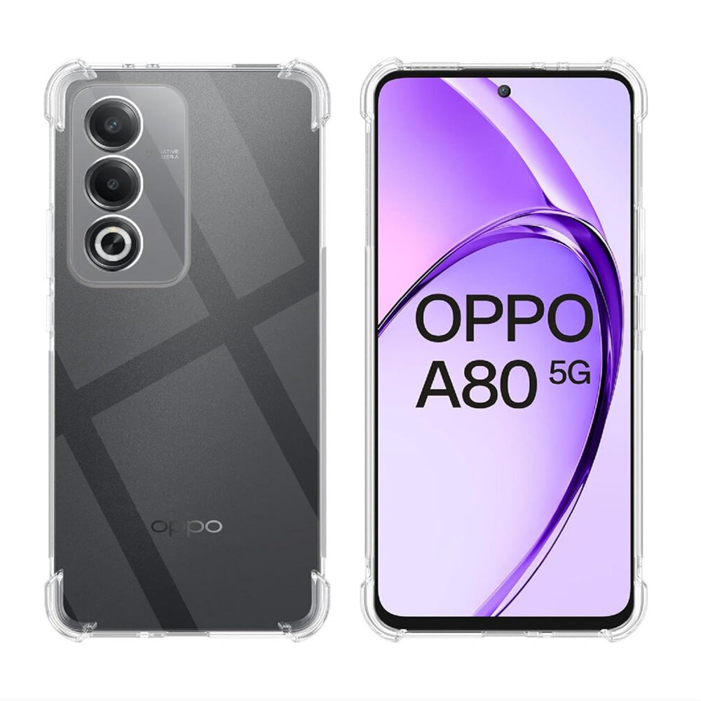 Husa pentru Oppo A80, Techsuit, Shockproof Clear, Transparenta