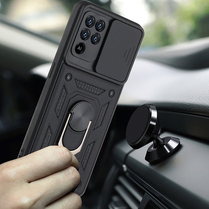 Husa pentru Oppo A94 / Reno5 Lite, Techsuit, CamShield, Neagra