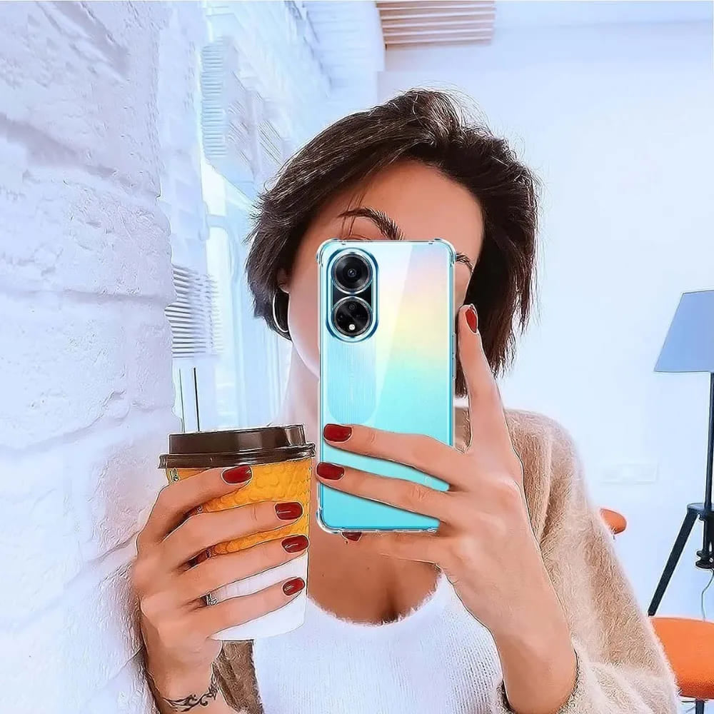 Husa pentru Oppo A98, Techsuit, Shockproof Clear, Transparenta