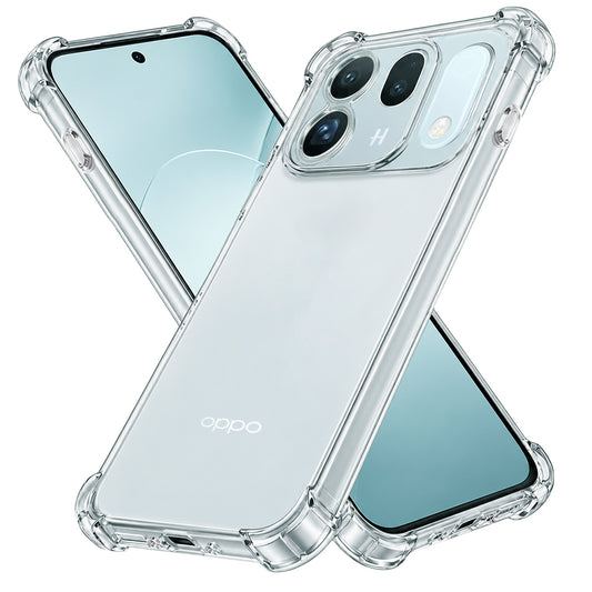 Husa pentru Oppo Find X10, Techsuit, Shockproof Clear, Transparenta