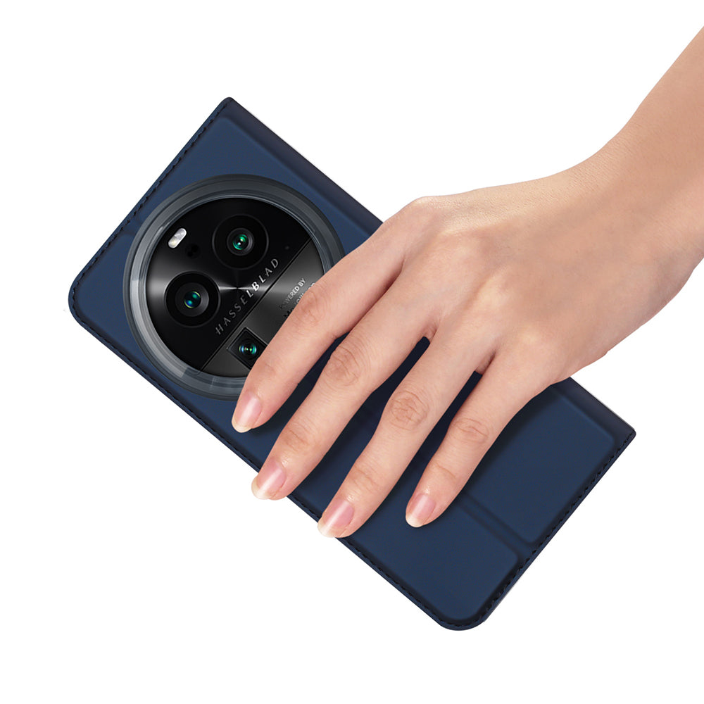 Husa pentru Oppo Find X6 Pro, DUX DUCIS, Skin Pro, Neagra