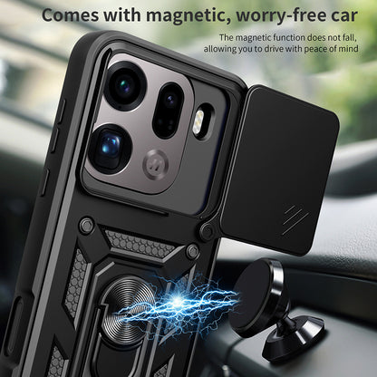 Husa pentru Oppo Find X9 Pro, Techsuit, CamShield, Neagra