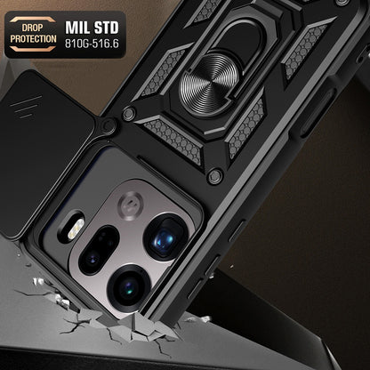 Husa pentru Oppo Find X9 Pro, Techsuit, CamShield, Neagra