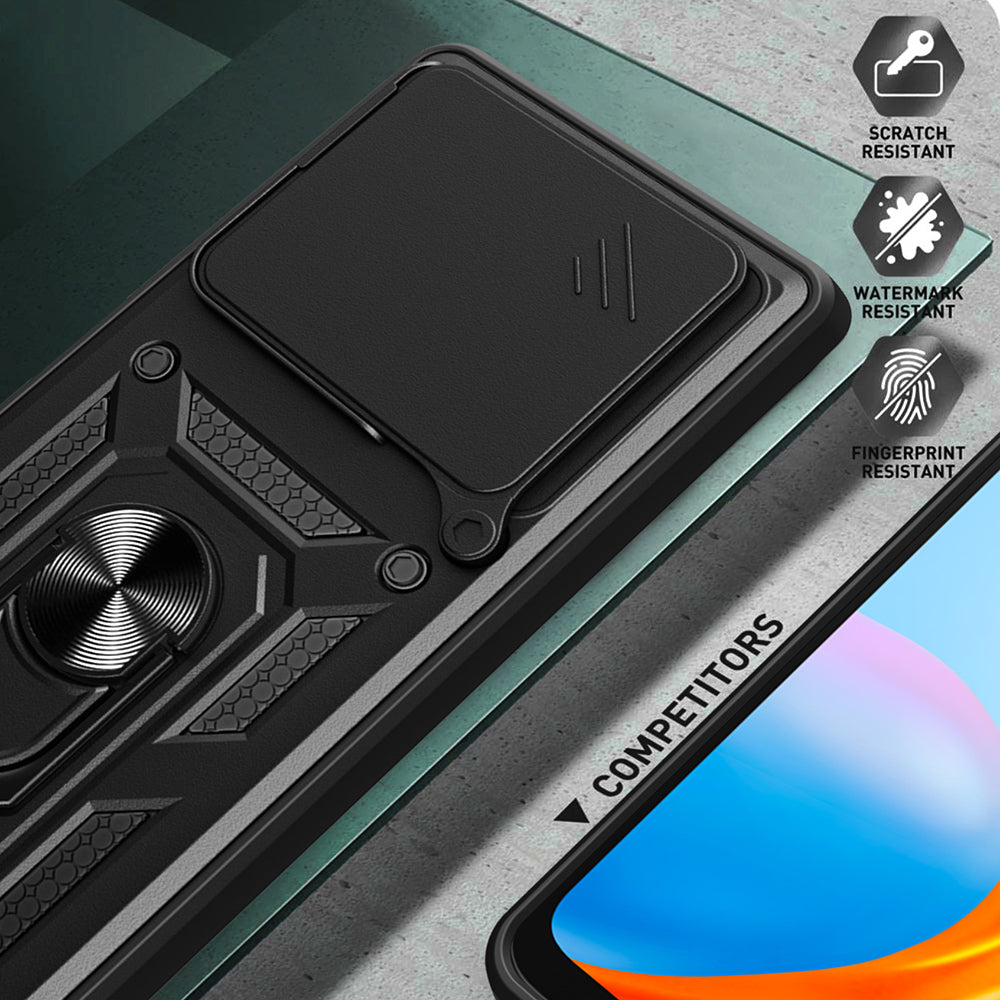 Husa pentru Oppo Find X9, Techsuit, CamShield, Neagra
