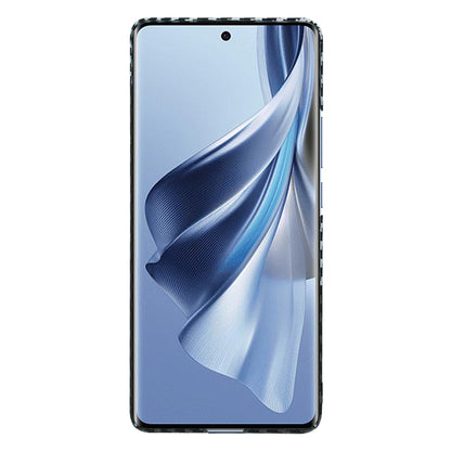 Husa pentru Oppo Reno10 / Reno10 Pro, Techsuit, Carbonite FiberShell, Neagra Gri