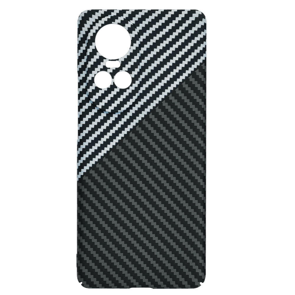Husa pentru Oppo Reno10 / Reno10 Pro, Techsuit, Carbonite FiberShell, Neagra Gri