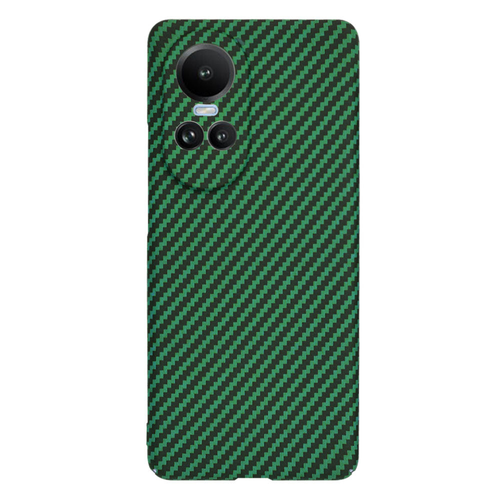 Husa pentru Oppo Reno10 / Reno10 Pro, Techsuit, Carbonite FiberShell, Verde
