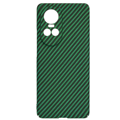 Husa pentru Oppo Reno10 / Reno10 Pro, Techsuit, Carbonite FiberShell, Verde