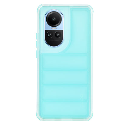 Husa pentru Oppo Reno10 / Reno10 Pro, Techsuit, Wave Shield, Turcoaz