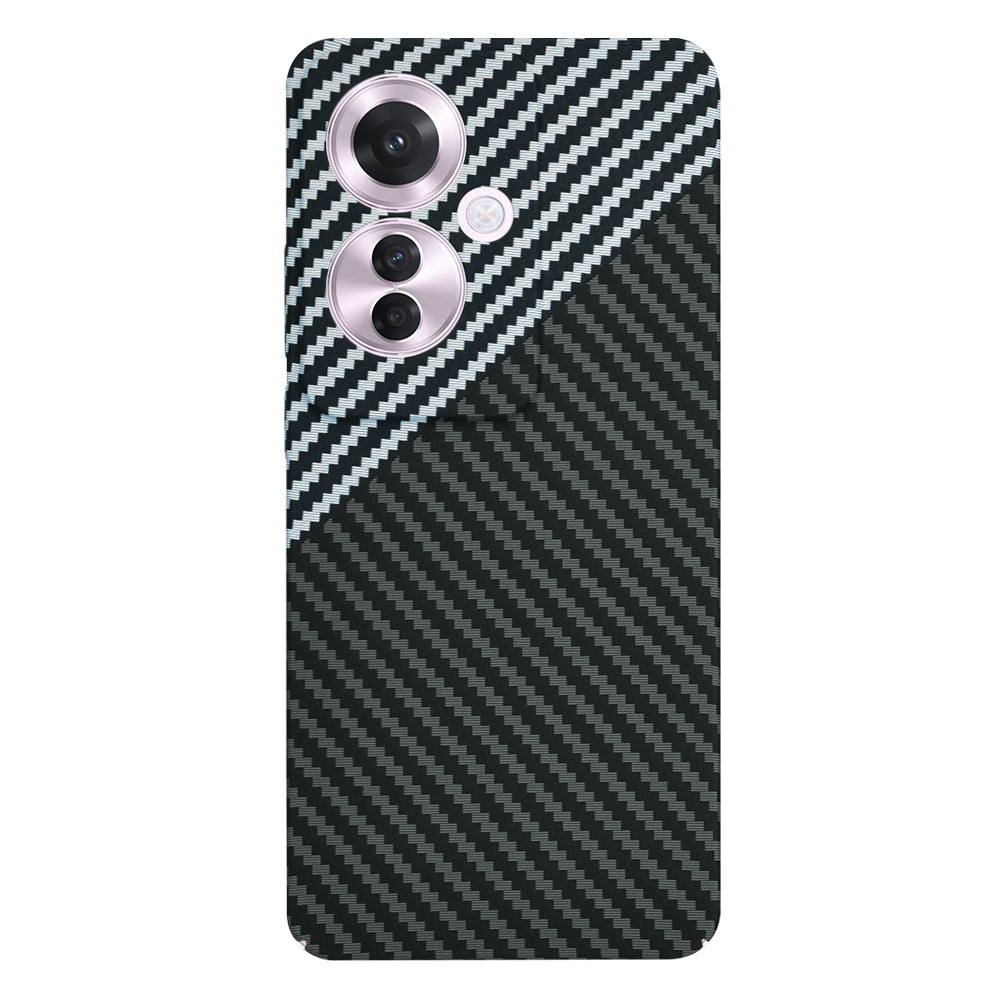 Husa pentru Oppo Reno11 F, Techsuit, Carbonite FiberShell, Neagra Gri