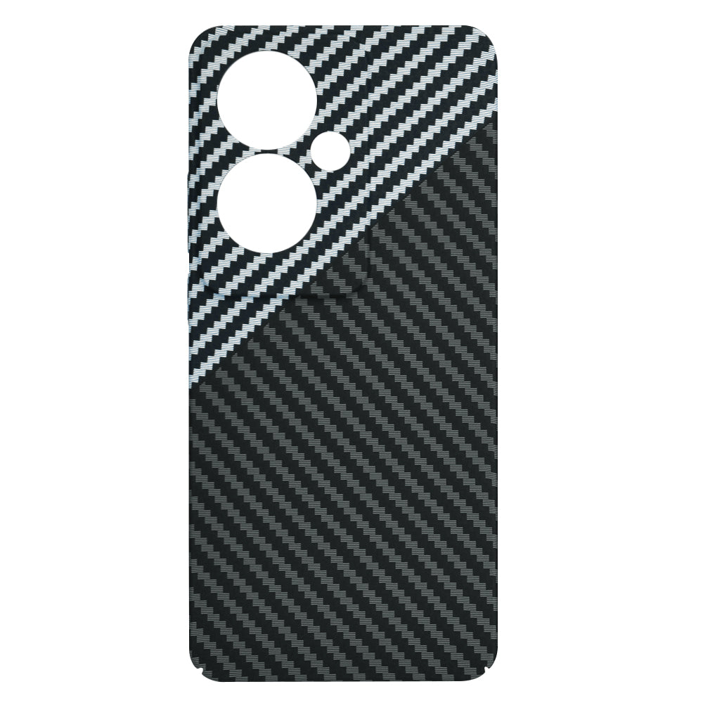 Husa pentru Oppo Reno11 F, Techsuit, Carbonite FiberShell, Neagra Gri